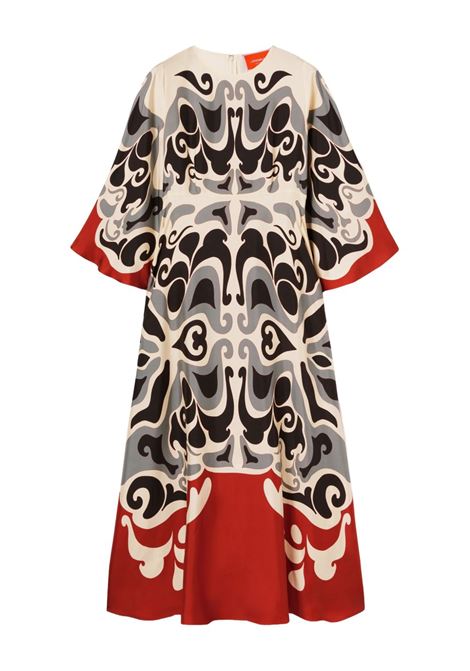 Abito lungo Sorella multicolore La double j - donna LA DOUBLE J | DRE0923SIL006PHO01WH04